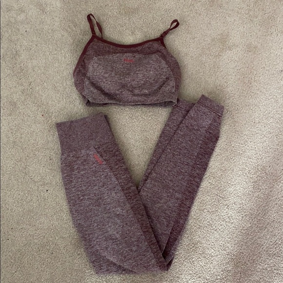 Gymshark Pants - Gymshark flex set- Leggings M, Sports bra S